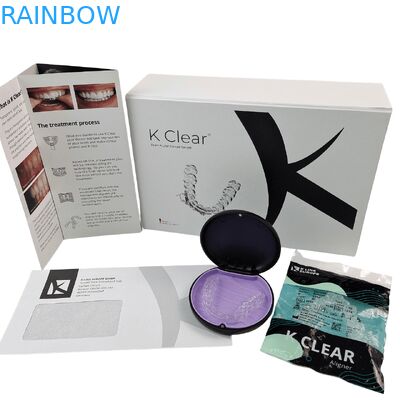 Προσαρμοσμένο λογότυπο ανακυκλώσιμο ορθοδοντικό κουτί με μαγνητικό κλείσιμο για οδοντιατρική συσκευασία