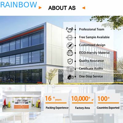 Χάρτινο κουτί με διαφανή οθόνη παραθύρου και πάχος 350g για συσκευασία τροφίμων