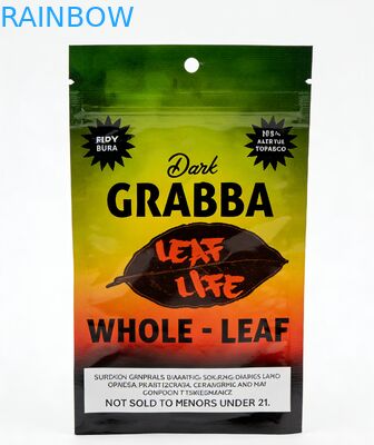 Άδειο ανθεκτικό στα παιδιά ανακυκλώσιμο χαρτί αλουμινίου Mylar τροφικής ποιότητας αρωματικό τσιγάρο κυλιόμενο χαρτί καπνού τσάντες