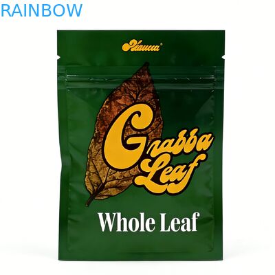 Άδειο ανθεκτικό στα παιδιά ανακυκλώσιμο χαρτί αλουμινίου Mylar τροφικής ποιότητας αρωματικό τσιγάρο κυλιόμενο χαρτί καπνού τσάντες