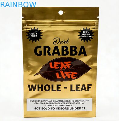 Τυπωμένο ειδικά για παιδιά, ανθεκτικό στα τρόφιμα, τριών πλευρών, με σφραγίδα Mylar Ziplock