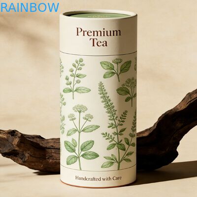 Περιβαλλοντικά φιλικά, βιοδιασπώμενα, προσαρμόσιμα κύλινδρο, σωλήνες συσκευασίας και χαρτόκουτος για ασφαλείς συσκευασίες καλλυντικών και αρωμάτων τροφίμων