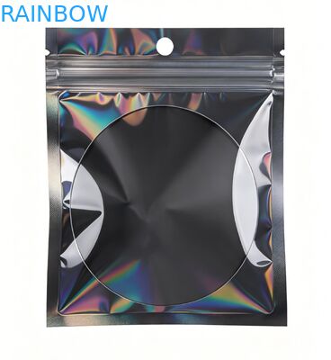 Τυπωτική ανάλογα με την αγορά ανακυκλώσιμο PVC πλαστικό ματ επανακλειδωτό σάκο συσκευασίας με τριών πλευρών σφραγίδα