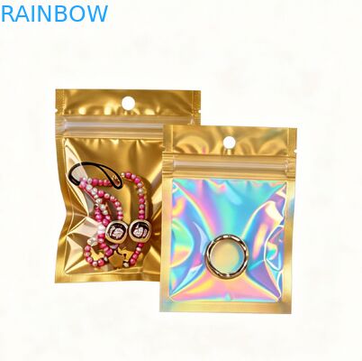 Τυπωτική ανάλογα με την αγορά ανακυκλώσιμο PVC πλαστικό ματ επανακλειδωτό σάκο συσκευασίας με τριών πλευρών σφραγίδα