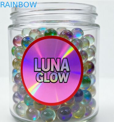 Προσαρμοσμένα διαχωρισμένα υδατοασθενή ανθεκτικά στα UV οικολογικά φιλικά ματ ολογραφικά γραμμικά κώδικα αυτοκόλλητα βινυλίου για βιοτεχνία