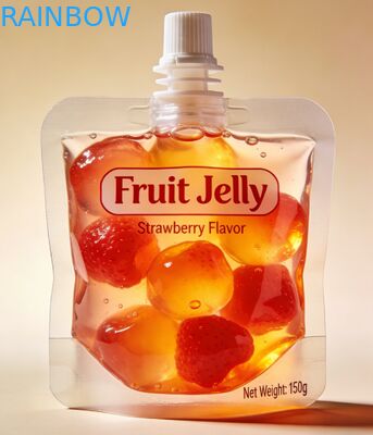 Προσαρμοσμένη τσάντα 30 ml για πύρα για το γιαούρτι φρούτα χυμό μωρού μωρού συμπληρωματικά τρόφιμα σχήμα τσάντα πλαστικής σακούλας