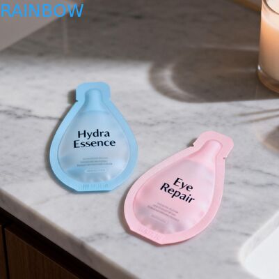 Προσαρμοσμένη Συσκευασία Κρέμας Λοσιόν Περιποίησης Δέρματος Πλαστικές Μικρές Σακούλες Δειγμάτων Καλλυντικών Σακουλάκια Αλουμινίου Θερμοσυγκόλλησης Μικρά Μίνι Θήκες