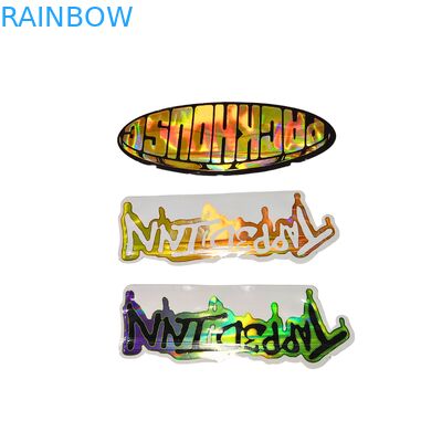 Προσαρμοσμένες ολογραφικές αρωματικές σακούλες Mylar με επανακλειδωτό φερμουάρ για συσκευασίες σνακ