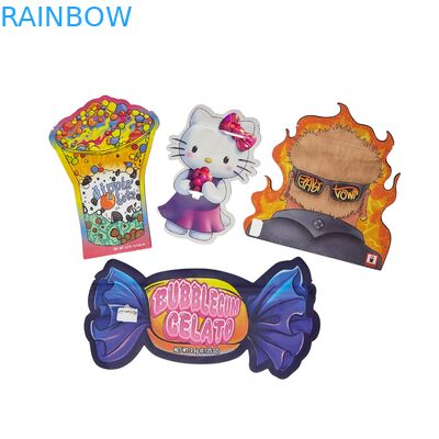 Προσαρμοσμένες αδιάβροχες ανθεκτικές στα παιδιά σακούλες Mylar για συσκευασία σνακ και τροφίμων