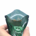 Ο σαφής μπροστινός βάτραχος πλαστικών τσαντών CBD φερμουάρ Mylar μασά τη σακούλα σακουλιών συσκευασίας Gummies