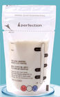 Επαναχρησιμοποιήσιμες πλαστικές σακούλες που συσκευάζουν τη συνήθεια προ - αποστειρωμένη αποθήκευση μητρικού γάλα μωρών
