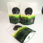 Βιοδιασπάσιμη στάση επάνω Gravure τσαντών τσαγιού Matcha αδυνατίσματος σακουλών καφέ στην πράσινη εκτύπωση