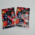 Χρυσές μεταλλινών ασφαλείς για τα παιδιά τσάντες σακουλών φερμουάρ χρώματος πλαστικές για τη συσκευασία Gummies