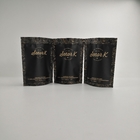 Στάσεων επάνω μαύρη της Kraft εγγράφου της Kraft εγγράφου Sealable τσαντών φερμουάρ τσάντα καφέ εγγράφου της Kraft κλειδαριών βιοδιασπάσιμη