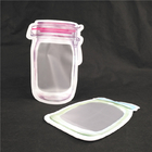 Προσαρμοσμένη επαναχρησιμοποιήσιμη ειδική διαμορφωμένη πλαστική σακούλα στάσεων επάνω για το υγρό ζελατίνας γάλακτος χυμού τροφίμων