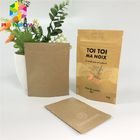 Ziplock βαθμού τροφίμων Resealable τσάντα της Λευκής Βίβλου τσαντών εγγράφου με τη φιλική προς το περιβάλλον συσκευάζοντας σακούλα παραθύρων για το τσάι