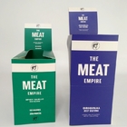 Η συνήθεια τύπωσε το μικρό κιβώτιο εγγράφου της Kraft κιβωτίων εγγράφου χαρτονιού βόειου κρέατος Jerky για το κιβώτιο επίδειξης ενεργειακών φραγμών πρόχειρων φαγητών