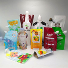 Πλαστικό υγρό απόδειξης σωλήνων χονδρικό εμπόριο τσαντών σακουλών mylar για τα συσκευάζοντας πακέτα σακουλών τροφίμων τσαγιού γάλακτος παιδικών τροφών χυμού