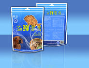 PET/πλευρά CPP - στάση σφραγίδων επάνω στη συσκευασία τσαντών πρόχειρων φαγητών θαλασσινών φερμουάρ