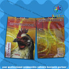 Σακούλα τροφίμων της Pet χρωματισμένης εκτύπωσης με δευτερεύον Gusset για το σκυλί/τη γάτα/τα βοοειδή/το κοτόπουλο