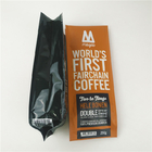 Gusset της PET VMPET δευτερεύουσες τσαντών πλαστικές τσάντες φασολιών καφέ μεταλλινών στιλπνές Resealable
