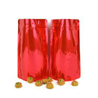Χρυσές Ziplock Mylar πλαστικές τσάντες που συσκευάζουν την ανακυκλώσιμη κορυφή φερμουάρ