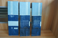 Αργιλίου φύλλων αλουμινίου καφέ μπλε δευτερεύον Gusset μεταλλινών φασολιών συσκευάζοντας με τη βαλβίδα