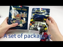 Τυποποιημένη τσάντα με τσιπάρι 3,5g 7g Mylar