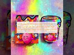 Ολογραφικό κουτί και τσάντα 3.5 Mylar Συσκευαστικό σύνολο επανακλειδωτό 3.5g Τρώσιμες σακούλες Mylar με θραύση με κουτιά δημητριακών