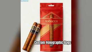 Προσαρμοσμένες ολογραφικές τσάντες Mylar για το εμπορικό σήμα σας