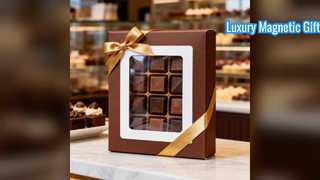 προσαρμοσμένα πολυτελή μαγνητικά κουτιά δώρων
