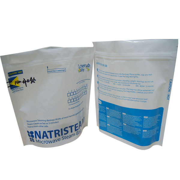 Τροφή μικροκυμάτων, σαφές υψηλής θερμοκρασίας σάκοι.