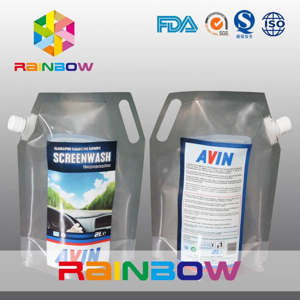 Αργυροειδές ριγμένο στάσεων επάνω σύνολο σακουλών που τυπώνεται με τη λαβή/την ετικέτα