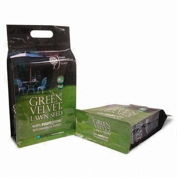 Μη - τοξική πλαστική σακούλα τροφίμων της Pet με το επίπεδο κατώτατο σημείο και τη λαβή