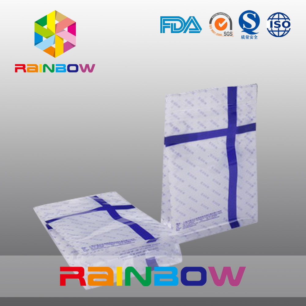 Gravure τύπωσε τις πλαστικές σακούλες επίπεδων κατώτατων σημείων που συσκευάζουν Ziplock το ξανασφράγισμα βαθμού τροφίμων