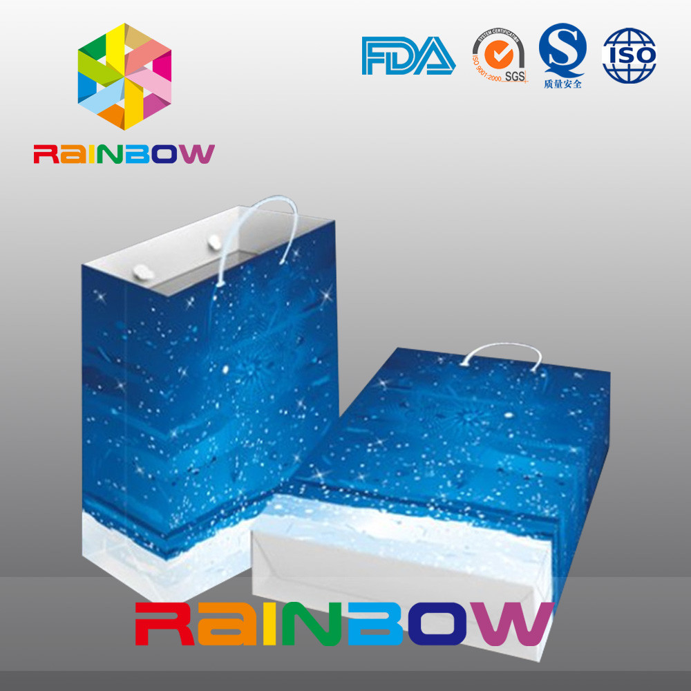 Το σχέδιο Dreamlike προσάρμοσε τις τσάντες εγγράφου με τη λαβή για τις αγορές