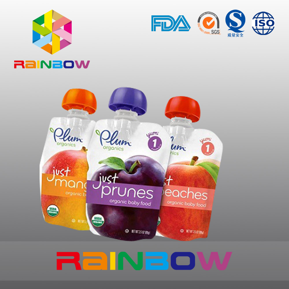 Η στάση ρίχνει επάνω τη σακούλα για την τσάντα σωλήνων μελιού/ζελατίνας/την υγρή τσάντα συσκευασίας