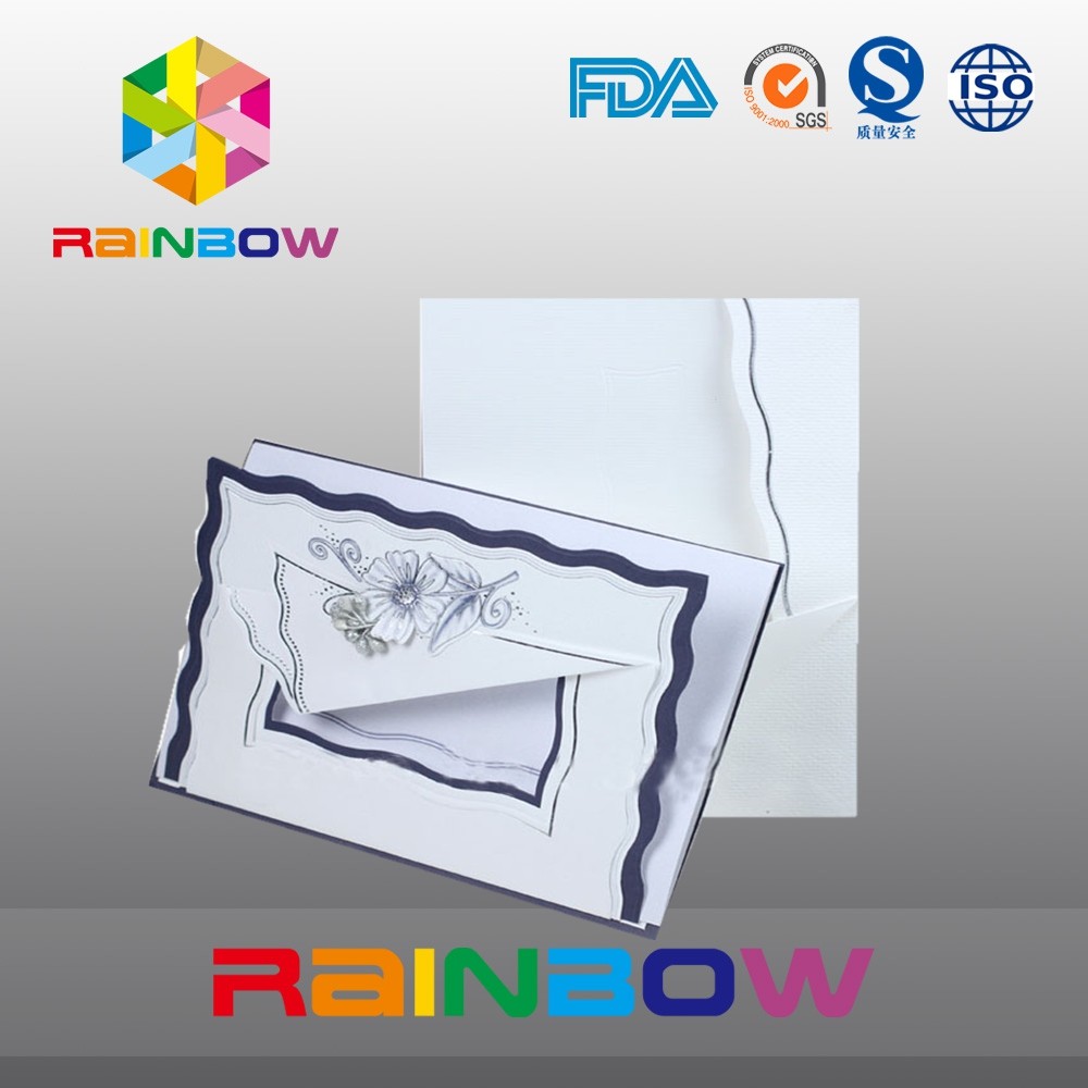 Προσαρμοσμένη κάρτα τέχνης εγγράφου για τις προσκλήσεις χαιρετισμού/γάμου Χριστουγέννων