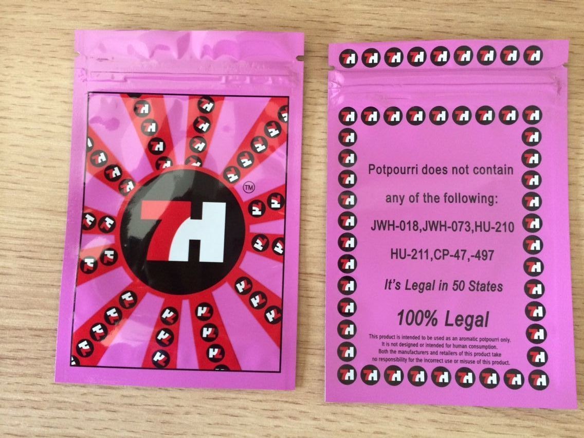 Βοτανική συσκευασία θυμιάματος ποτ πουρί φύλλων αλουμινίου αργιλίου με την εγκοπή φερμουάρ και δακρυ'ων