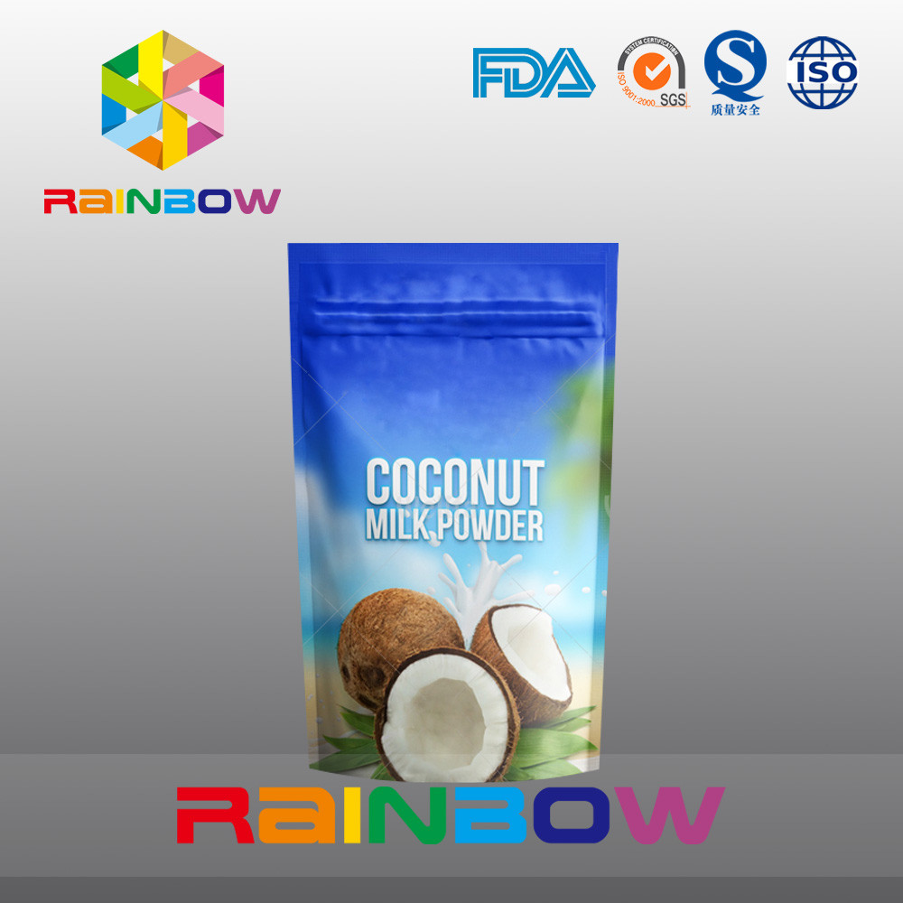 Ziplock gusset σκονών φύλλων αλουμινίου αργιλίου οι πρωτεϊνικές συσκευάζοντας κατώτατο τσάντες στέκονται επάνω