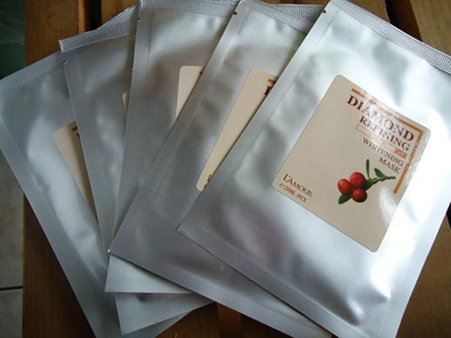 Του προσώπου μασκών σακουλών αργιλίου προσαρμοσμένο τσάντα σχέδιο συσκευασίας φύλλων αλουμινίου καλλυντικό