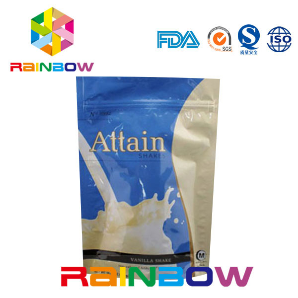 Ανακυκλώσιμη μαύρη σακούλα συσκευασίας τσαγιού, Ziplock φερμουάρ μόνες μόνιμες συσκευάζοντας τσάντες τσαγιού