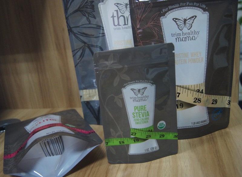 PET/διαφορετικές σακούλες Doypack ζάχαρης γεύσης PE πλαστικές που συσκευάζουν με το φερμουάρ