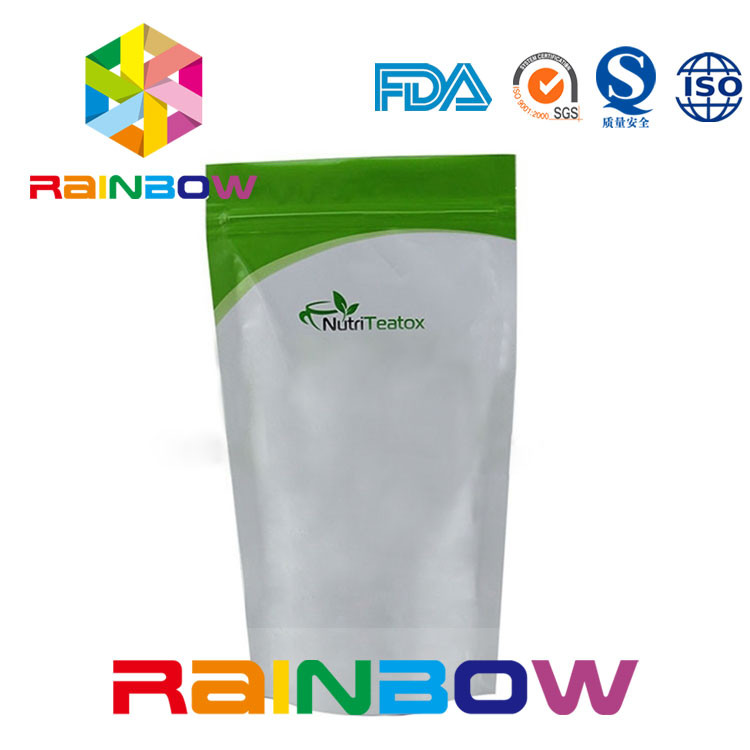 Στάση επάνω στο συσκευάζοντας πακέτο σακουλών συμπληρωμάτων φύλλων αλουμινίου κλειδαριών σακουλών/φερμουάρ φραγμών διατροφής