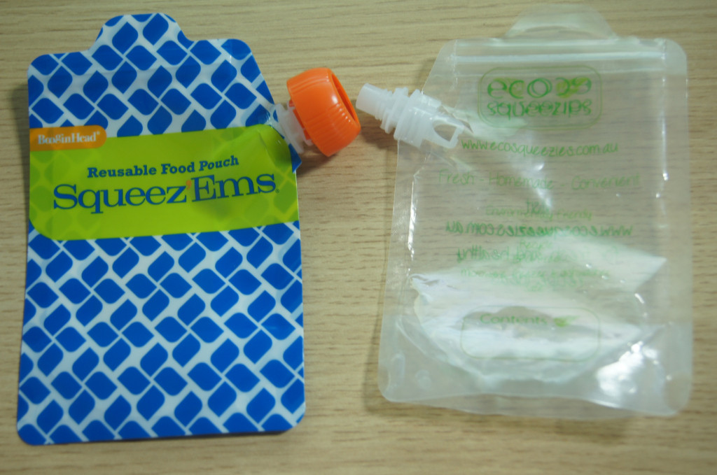 Resealable στάση βαθμού τροφίμων επάνω Ziplock στη δευτερεύουσα συνήθεια τσαντών σωλήνων παιδικών τροφών που τυπώνεται