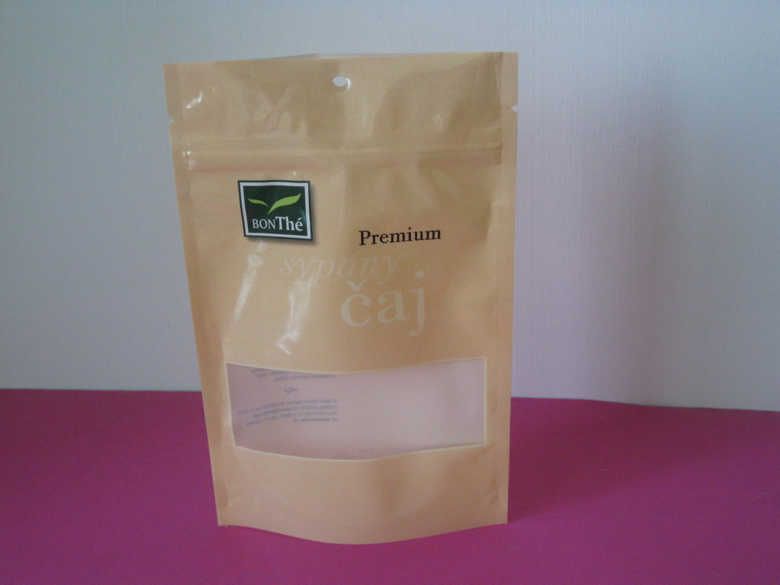 Ανακυκλώσιμη σακούλα φύλλων αλουμινίου αργιλίου που συσκευάζει την τοποθετημένη σε στρώματα σακούλα Mylar στάσεων επάνω ματ με το παράθυρο