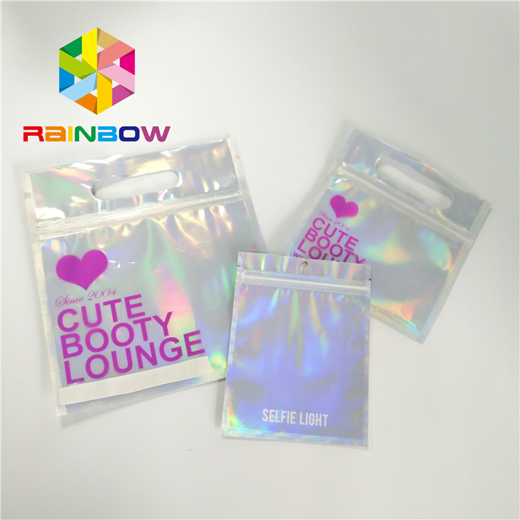 Αδιάβροχες πλαστικές μπικινιών συσκευάζοντας τσαντών μαλακές αφής τσάντες κλειδαριών φερμουάρ Swimwear ανακύκλωσης