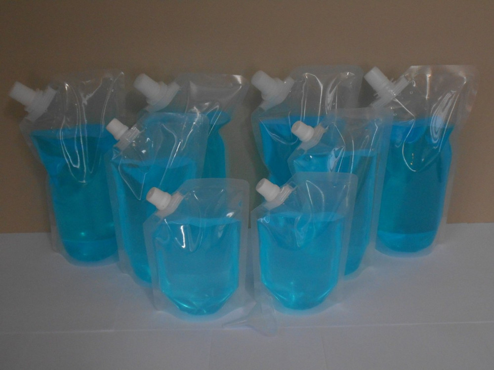 Ελεύθερες πλαστικές φιάλες Bpa τσαντών σωλήνων δρομέων κρασιού σακουλών φιαλών κρουαζιέρας βαθμού τροφίμων