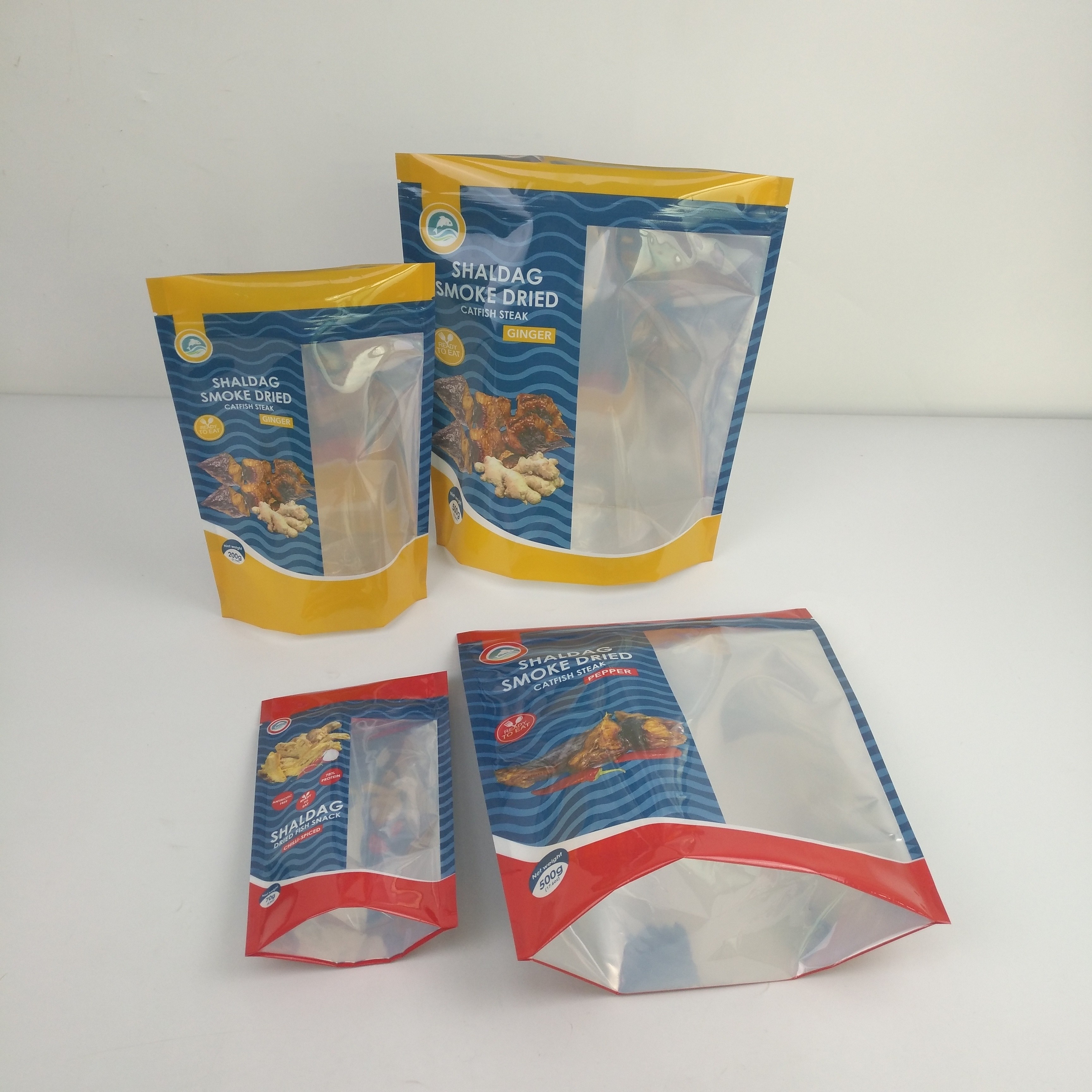 Στιλπνή Ziplock Mylar τροφίμων πρόχειρων φαγητών τσαντών απόδειξης μυρωδιάς συσκευάζοντας ξηρά στάση επάνω στις τσάντες