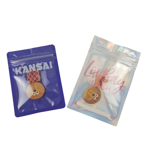 Προσαρμόστε 35g τροφίμων Mylar τσαντών τη συσκευάζοντας στάση Mylar καννάβεων πλαστική επάνω στις σακούλες